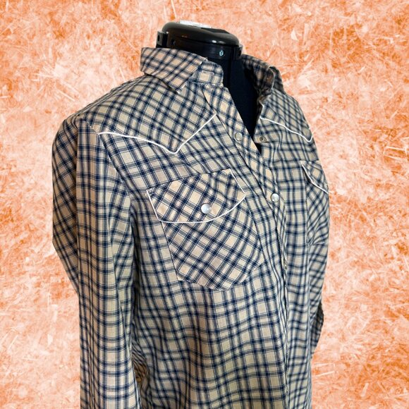 Vintage Sears Pearl Snap Western Shirt (Men’s S / Women’s M) - Picture 3 of 5